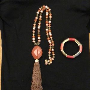 Necklace and bangle